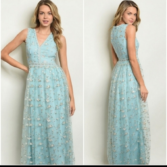 Floral Maxi Dress - Picture 1 of 5